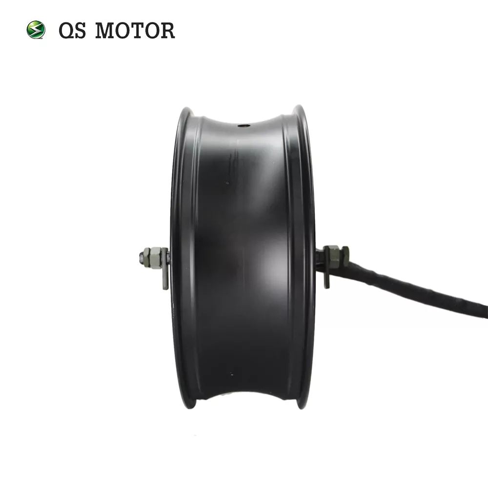 QSMotor 17X6.0 pouces 70H 1200 - 12000W Electric Motorcycle Hub Motor avis et prix