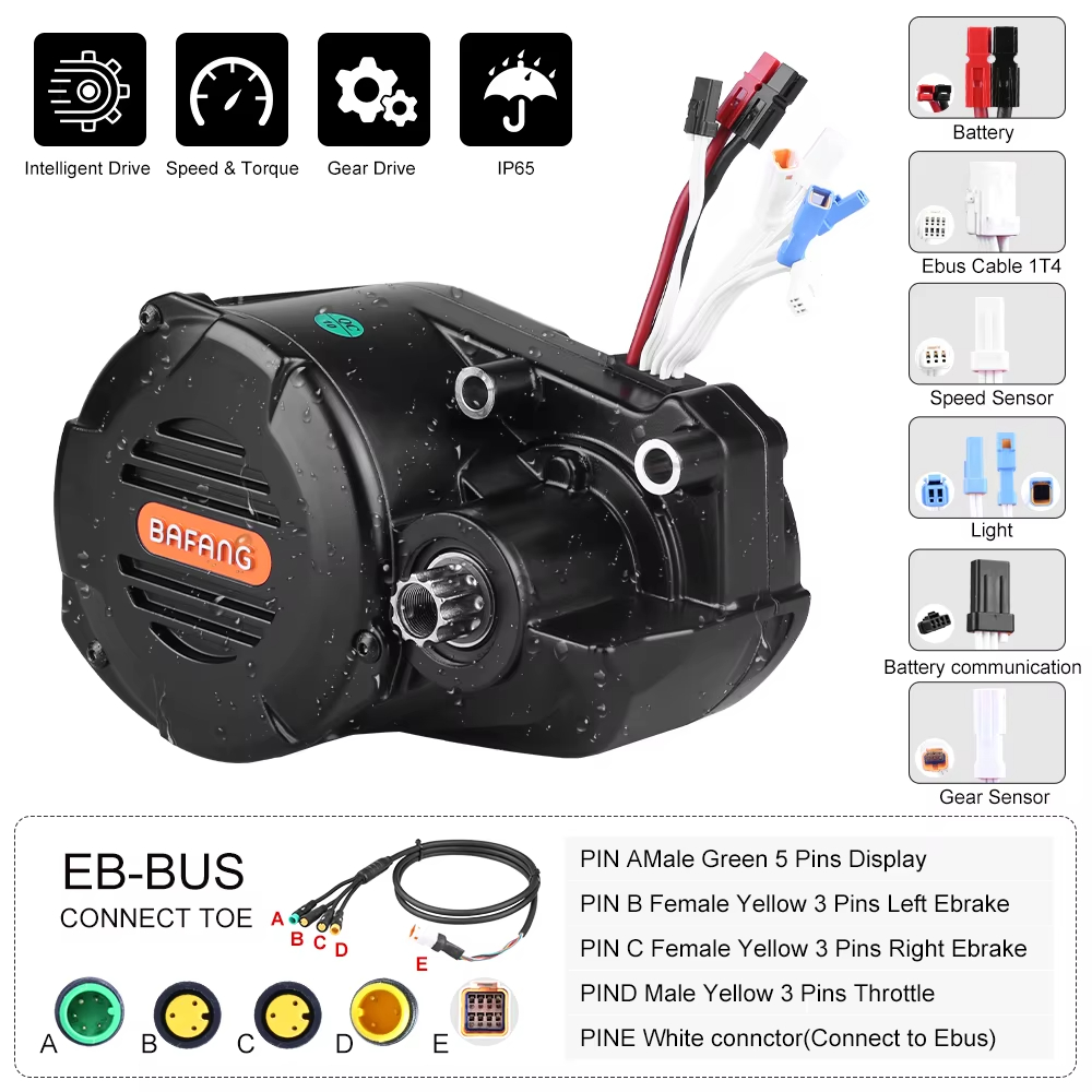 Kit de conversion pour vélo él - Mid Drive Conversion Kit 1000W avis et prix